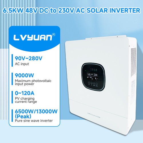 6500w 48v 120a hybrid - 120a,