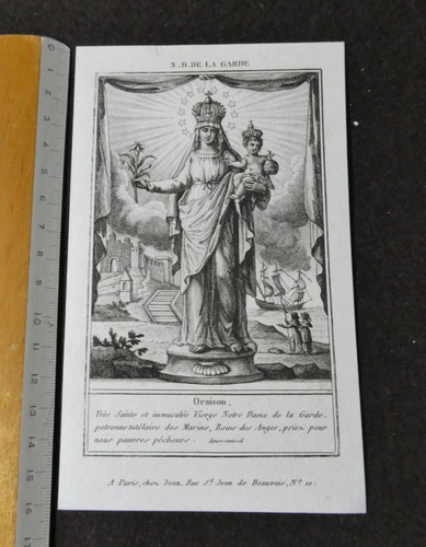 Andachtsbild holy card - andachtsbild,