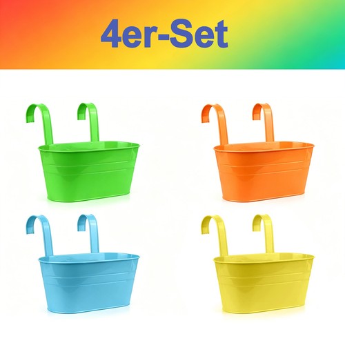 Blumentopf hängend 6er set - blumentopf,