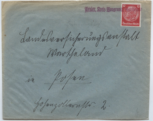 Deutsches reich brief nach - deutsches,