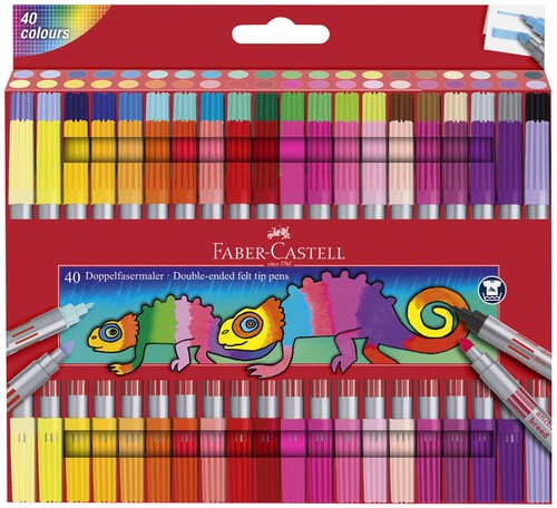 Faber castell doppelfasermaler - faber-castell,