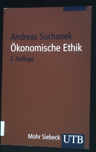 ökonomische ethik utb - utb, 2195