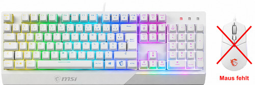 Msi vigor gk30 white rgb - msi,