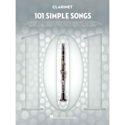 Hal leonard 101 simple - simple, songs
