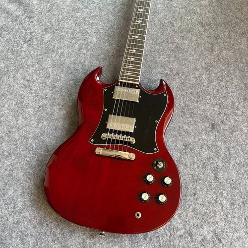 Elektrogitarre transparent rot - transparent,