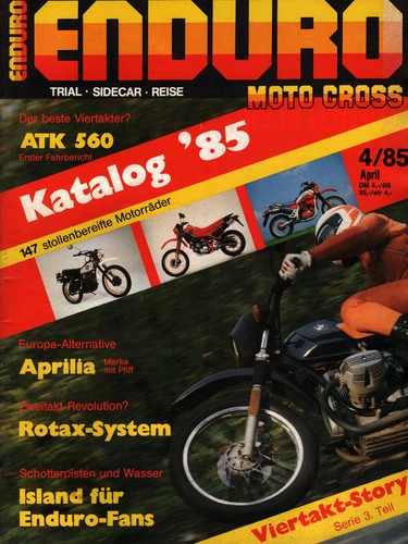 Zeitschrift enduro moto cross - enduro,