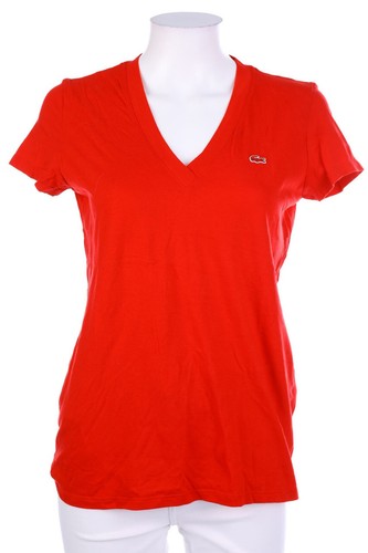 Lacoste kurzarm shirt rot - lacoste,