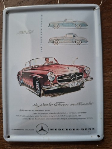Plakette mercedes benz sl - ,