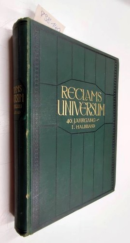 Reclams universum moderne - universum,