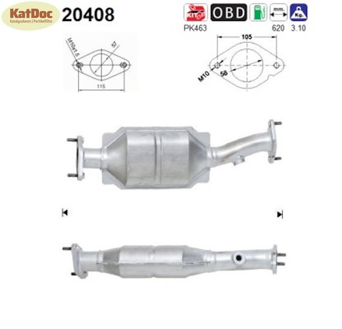 Katalysator für ford - katalysator,