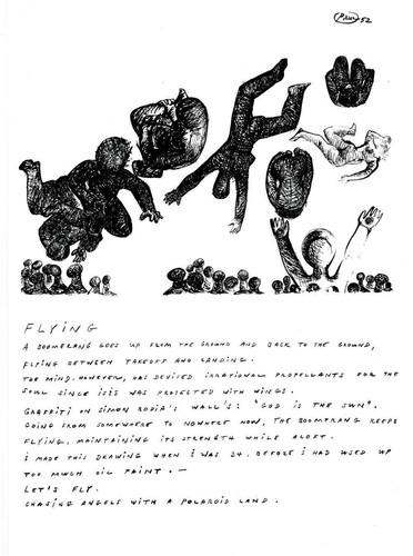 Otto piene flying - piene,