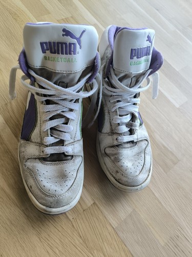 Puma vintage high - top, white