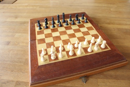 Holz schach spiel mit - schach, spiel,