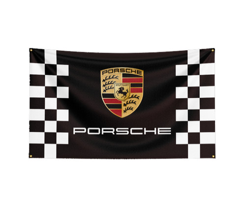 Porsche banner fahne - /,