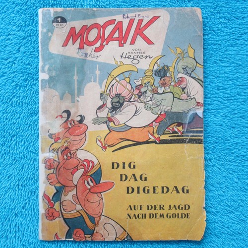 Mosaik digedags die jagd - digedags, 1