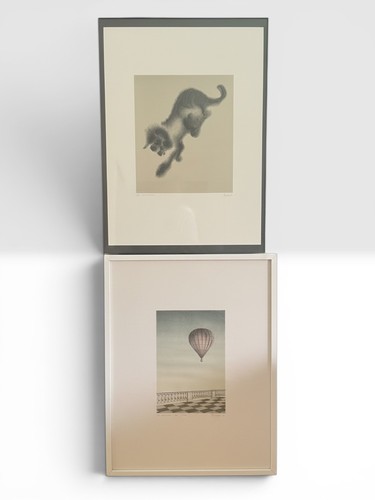 Original farblithografie set - original,