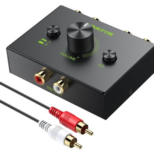 Cinch stereo audio - cinch, switch