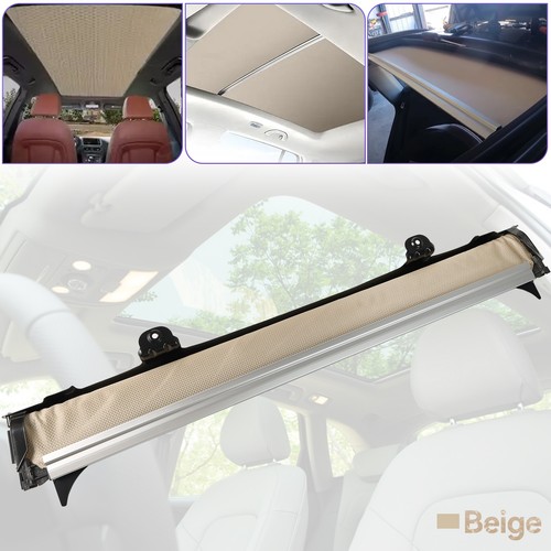 Beige panoramadach schiebedach - beige,