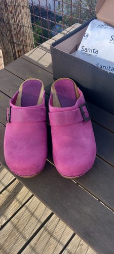 Lederclogs von sanita - lederclogs, 39