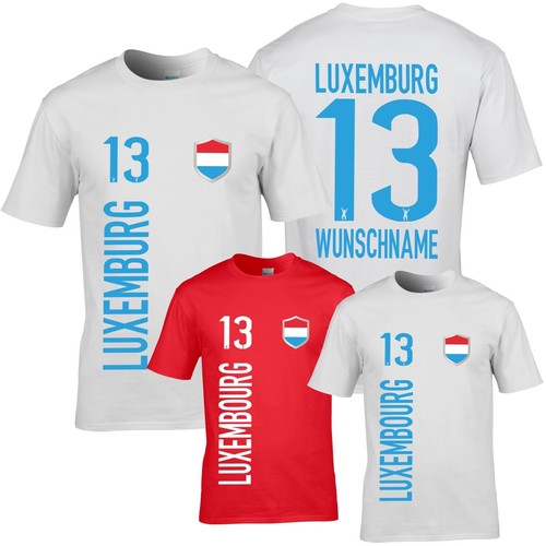Fanshirt luxemburg trikot - fanshirt,