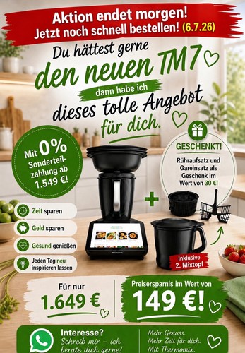 Thermomix tm7 kompakte - thermomix,