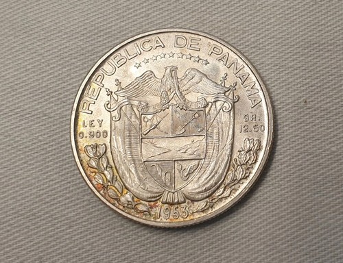 Panama half balboa 1953 - balboa,