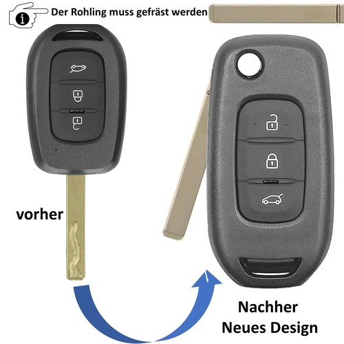 Schlüssel umbau gehäuse - gehäuse, für