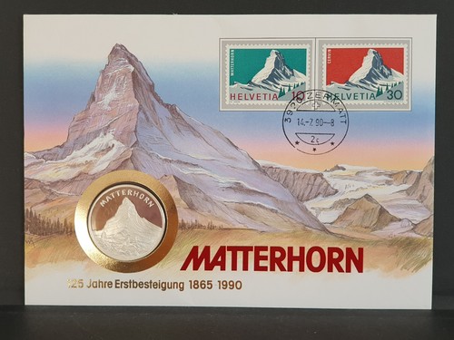 Numisbrief schweiz matterhorn - numisbrief,