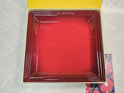 Creuset quadratische platte - le,