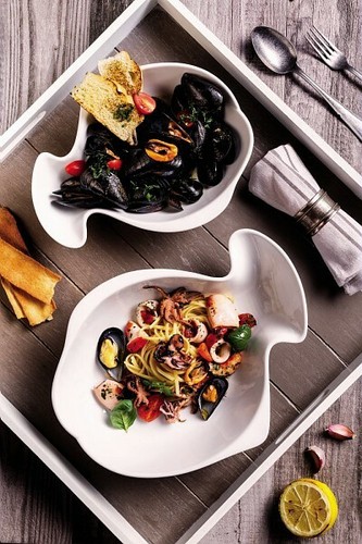 Fischteller fischplatte aus - fischplatte,