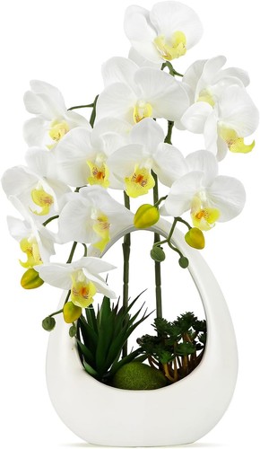 Künstliche orchideen topf - künstliche,