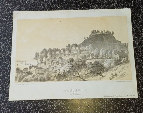 Süllberg-Blankenese-Lithograp