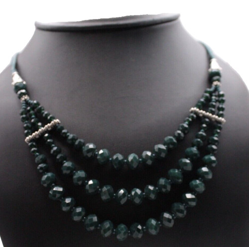 Green czech bohemian - green, glass