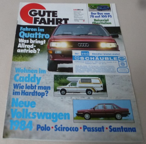 Gute fahrt vw caddy - fahrt,