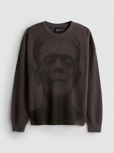 Frankenstein baumwollpullover - frankenstein,