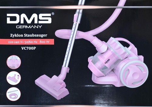 Dms staubsauger 800w - dms, beutellos