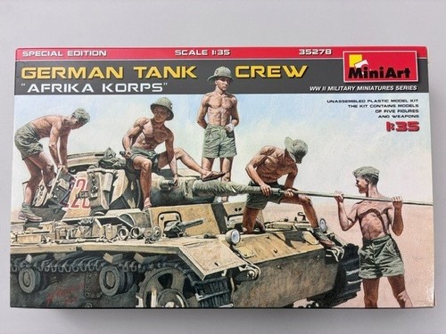 Miniart 35278 german tank crew - miniart,