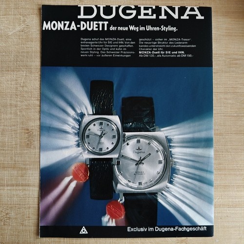 Dugena monza 1969 vintage - dugena,