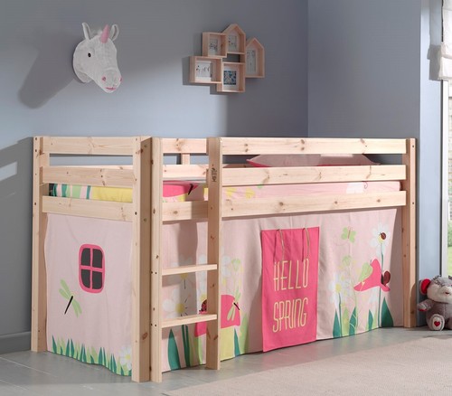 Spielbett hochbett kinderbett - hochbett,