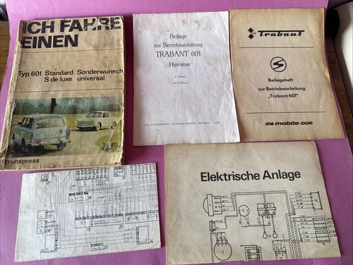 Trabant 601 dokumente - trabant,