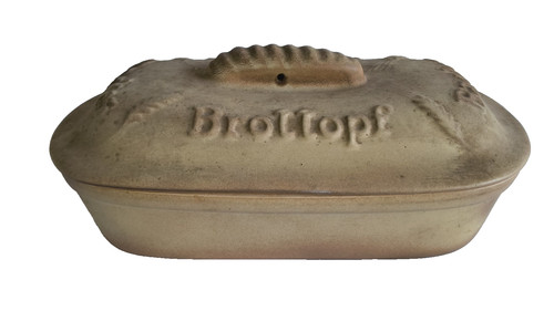 Brottopf keramik mit deckel - brottopf,