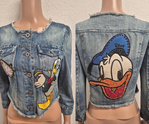 Donald duck denim jeansjacke - duck,