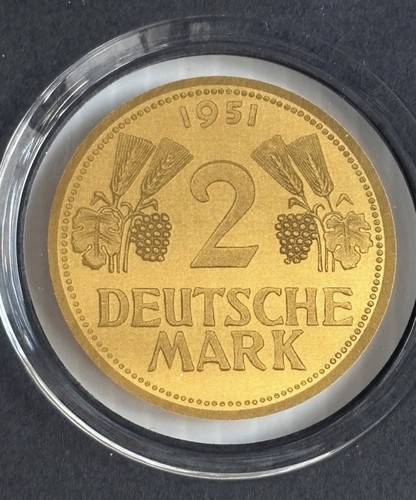 Gedenkprägung der 2 - gedenkprägung,