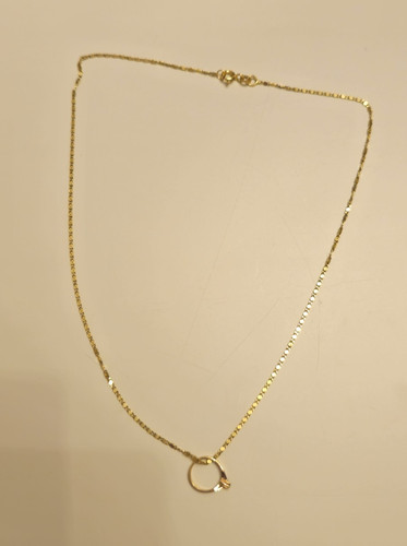 Fbm karat gelbgold halskette - 8,