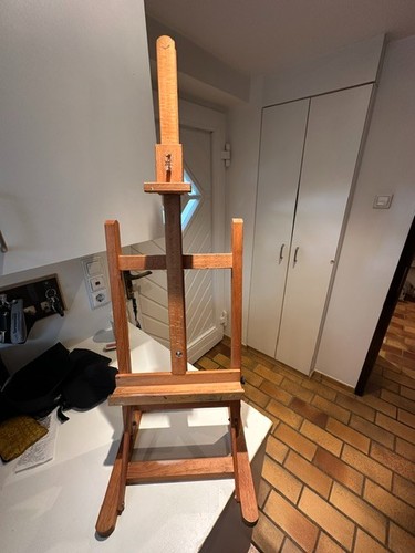 Tischstaffelei holz gebraucht - tischstaffelei, holz,