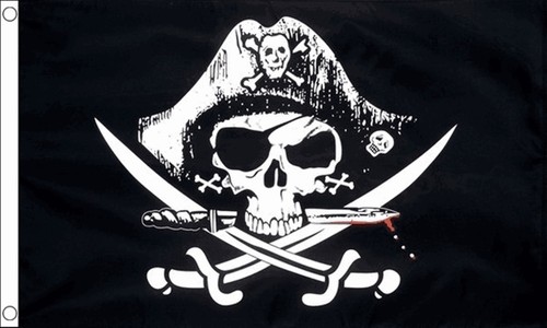 Piraten gekreuzte säbel - piraten,
