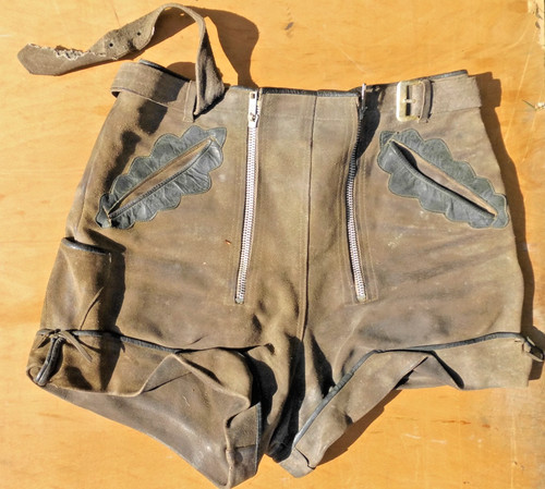 Alte kurze lederhose - kurze,