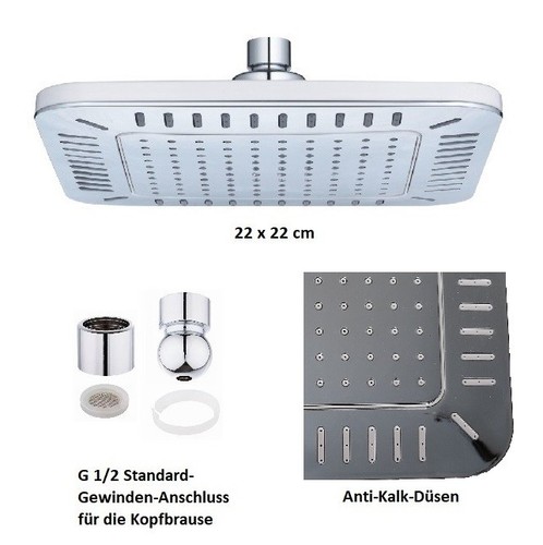 Simsa expert regendusche 22x22 - simsa-expert,