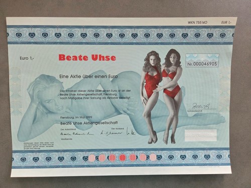 Beate uhse aktie euro - uhse,