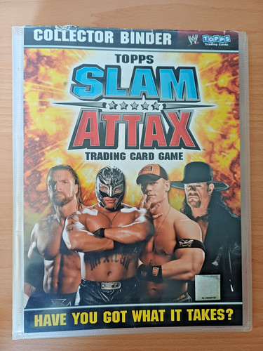 Topps slam attax album 2008 - attax,